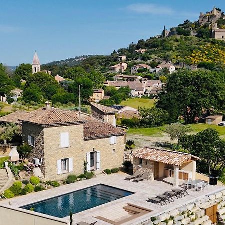 Mas Des Anges - Bastide De 5 Chambres Avec Piscine Entrechaux Exterior foto