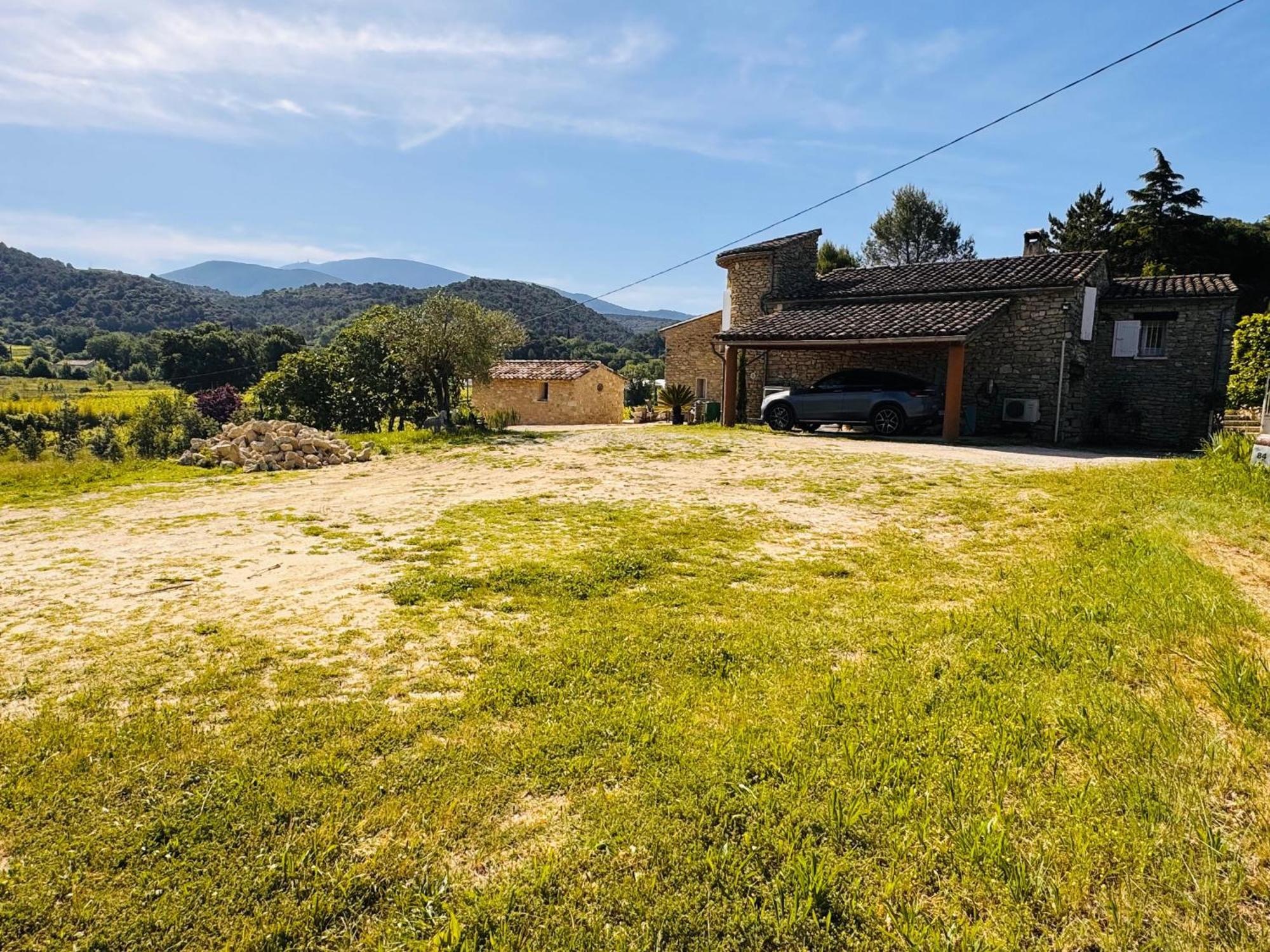 Mas Des Anges - Bastide De 5 Chambres Avec Piscine Entrechaux Exterior foto