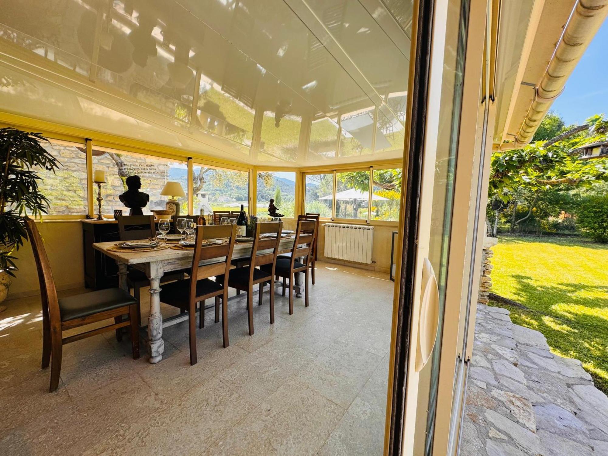 Mas Des Anges - Bastide De 5 Chambres Avec Piscine Entrechaux Exterior foto